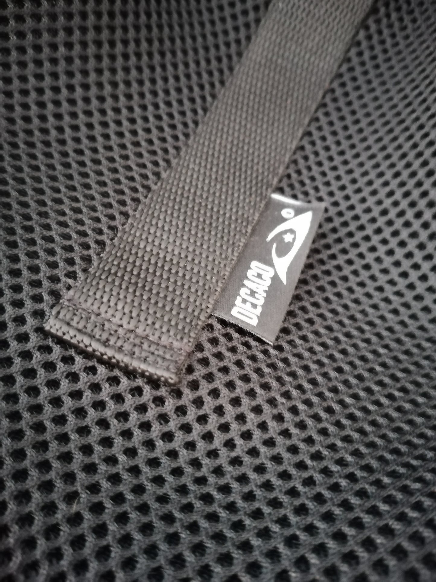 Mochila de cuerdas color negro