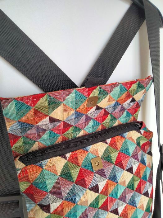 Mochila antirrobo Geometrik