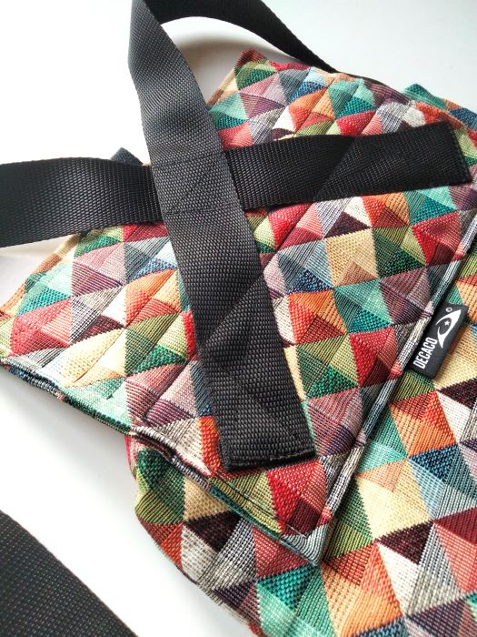 Mochila antirrobo Geometrik