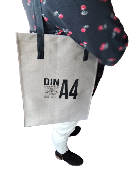 Bolsa de mano DIN A4 Natural